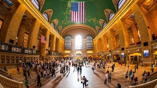 Walking Tour of Grand Central Terminal — New York City 【4K】🇺🇸 [upl. by Sible]