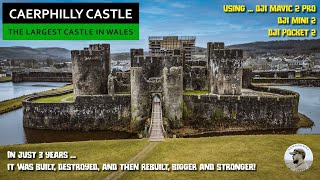 Caerphilly Castle  The Largest in Wales 2nd in Britain [upl. by Gaillard92]