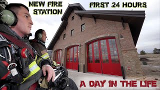 First 24 Hours in a New Fire Station  A Day in the Life [upl. by Gnoz]