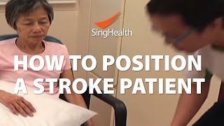 How To Position A Stroke Patient [upl. by Acinok422]