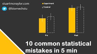 Ten Statistical Mistakes in 5 Min [upl. by Isabelle279]