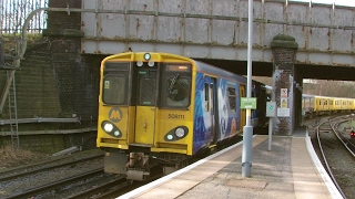 Half an Hour at 216  Birkenhead North Station 1022017  Class 507 508 terminus [upl. by Legra325]