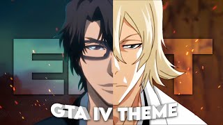 Aizen x Urahara  GTA IV Theme Edit [upl. by Gargan]